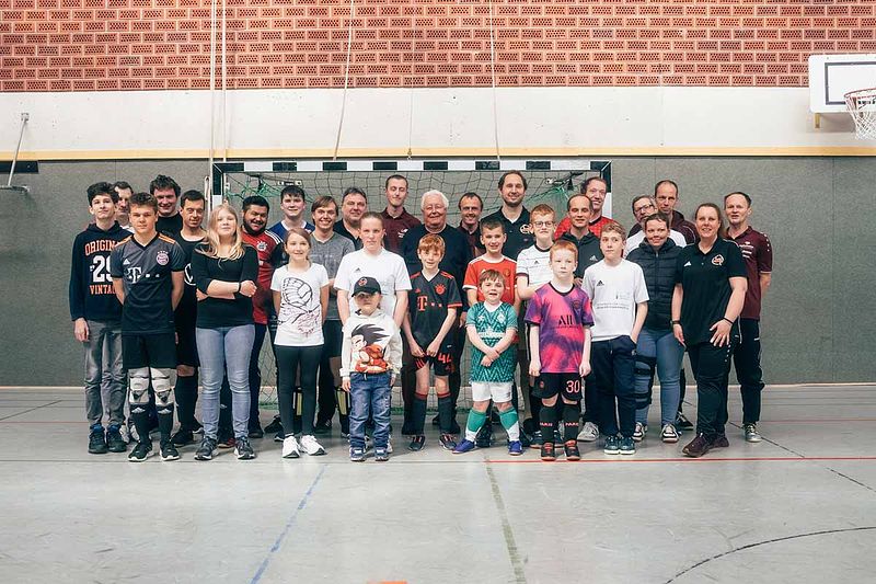 Hoher Besuch für die Ibbenbürener Kickers