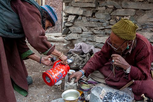 Silversmiths of the village