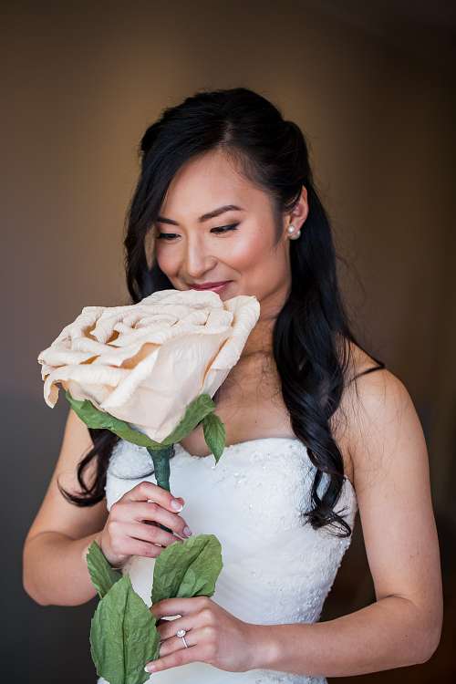 Bride Getting Ready
