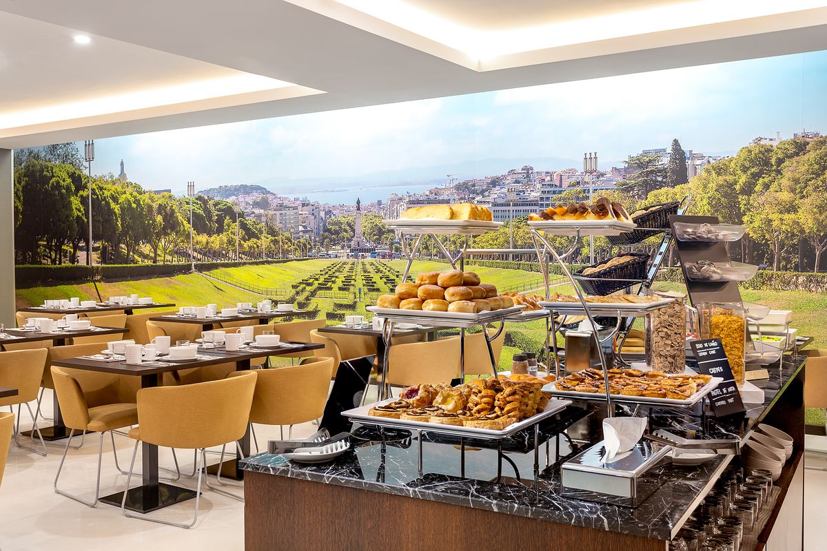 Sala de pequeno-almo&ccedil;o do Empire Marqu&ecirc;s Hotel