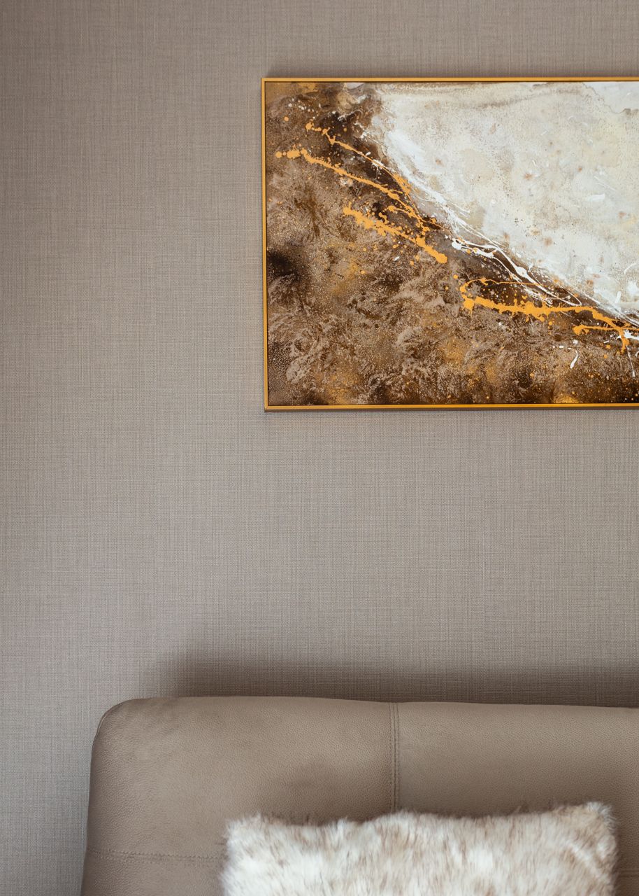 Fotografia de no Apartamento Montijo, destacando a decoração com Estilo Africano.