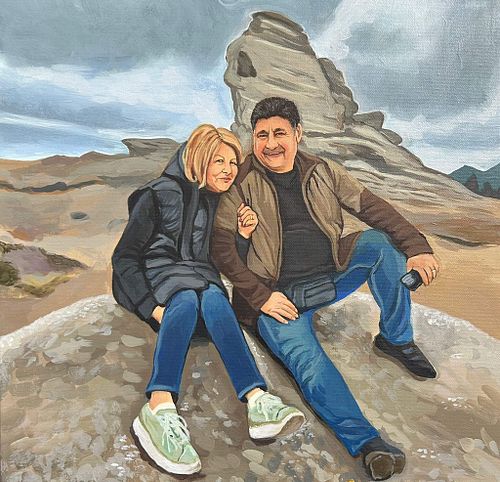 Două persoane/animale