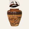 Multi Art Wood Urn – Handcrafted, Natural