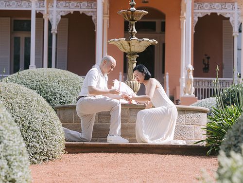 Surprise Proposal Photography at Retford Park National Trust