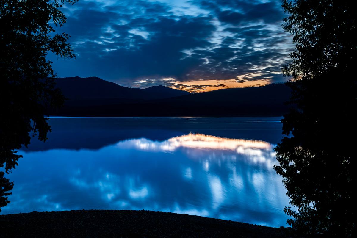 Lake McDonald Twilight &ndash; Glacier National Park, Montana
