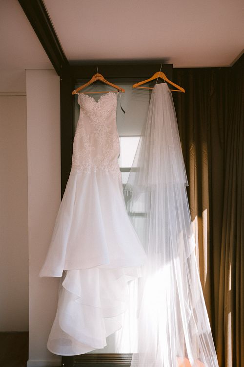 Bride Getting Ready