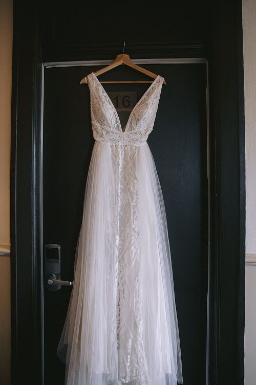 Bride Getting Ready