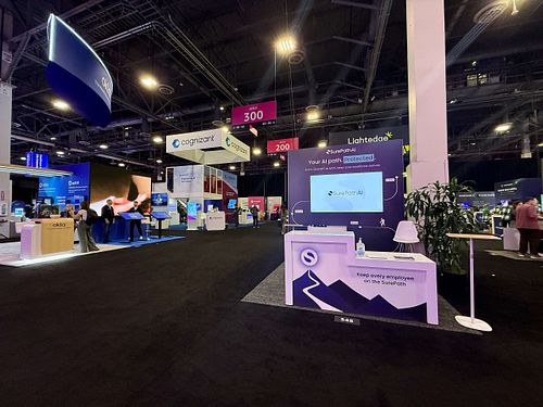 SurePath AI AWS re:Invent 2025 Booth | Portfolio