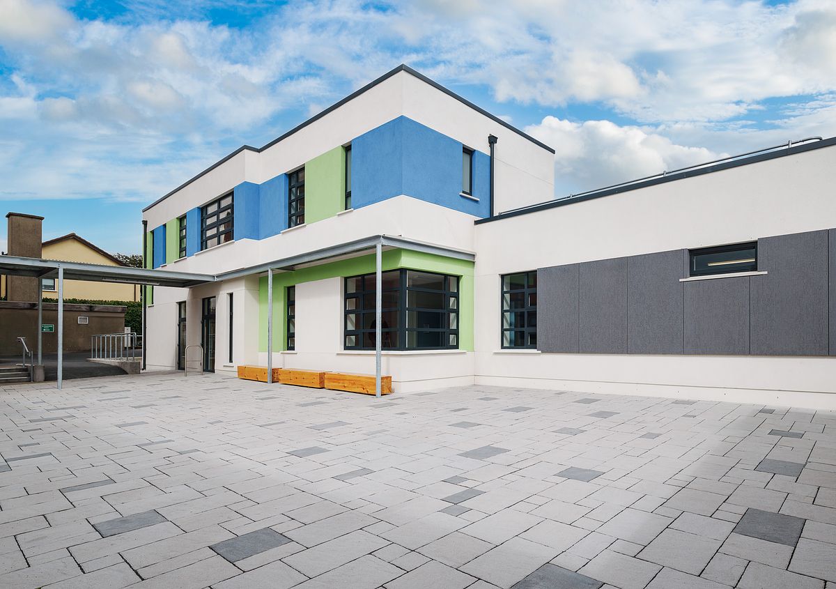 School Courtyard and Annex, St. Michael's Holy Faith, Dublin
