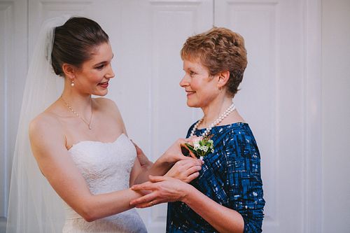 Bride Getting Ready