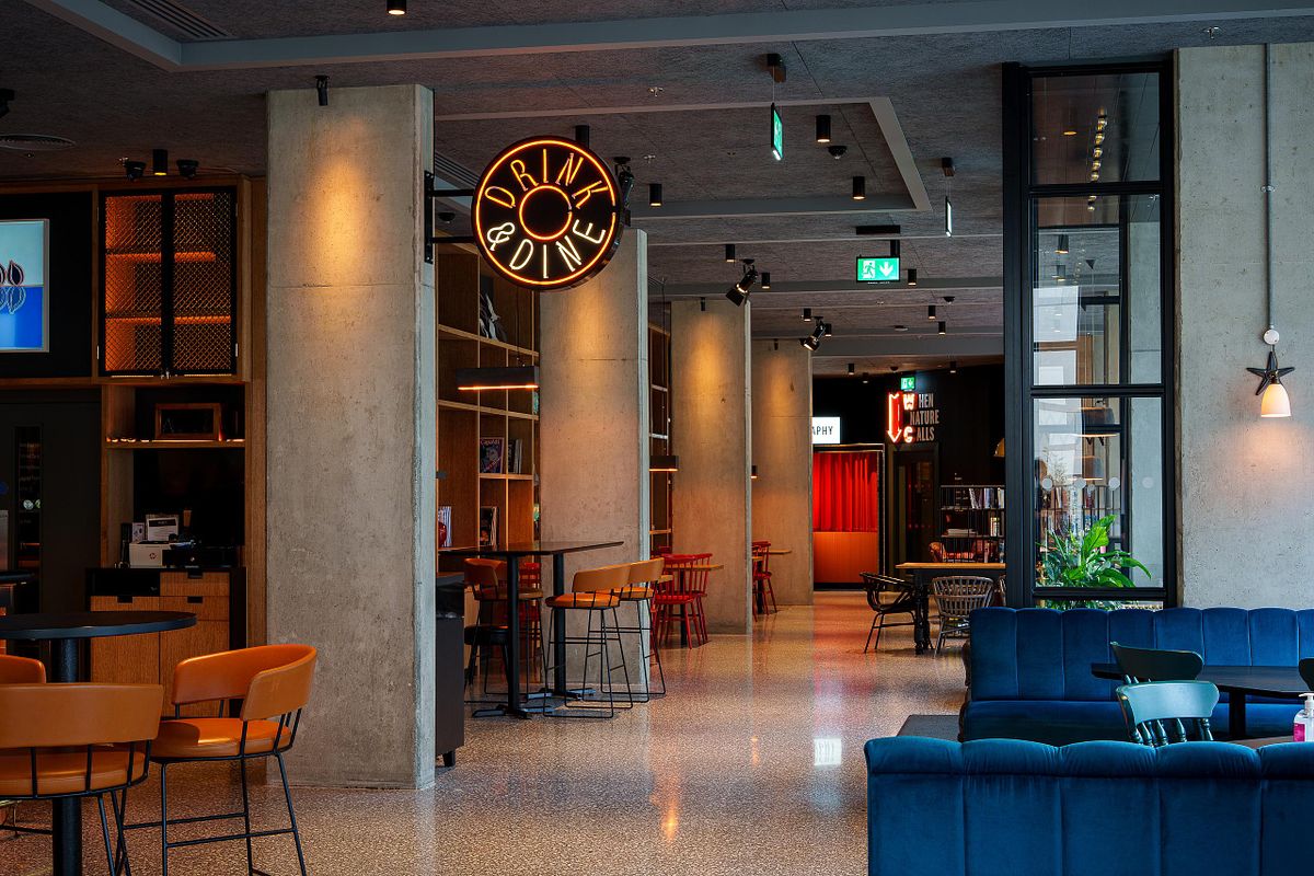 Marlin Hotel Interior - Bar and Lounge Area, Dublin