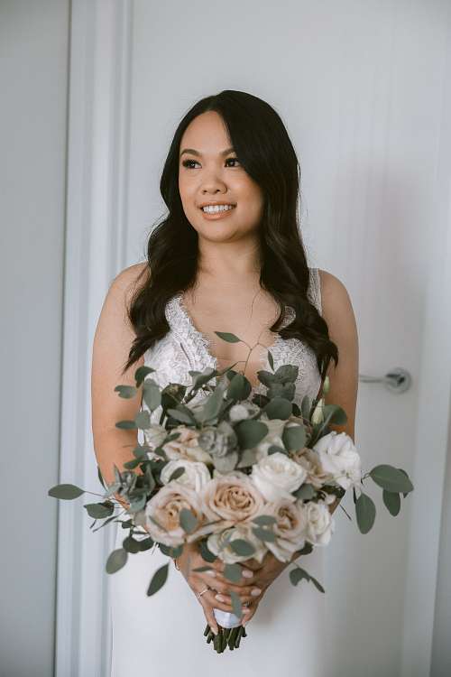 Bride Getting Ready