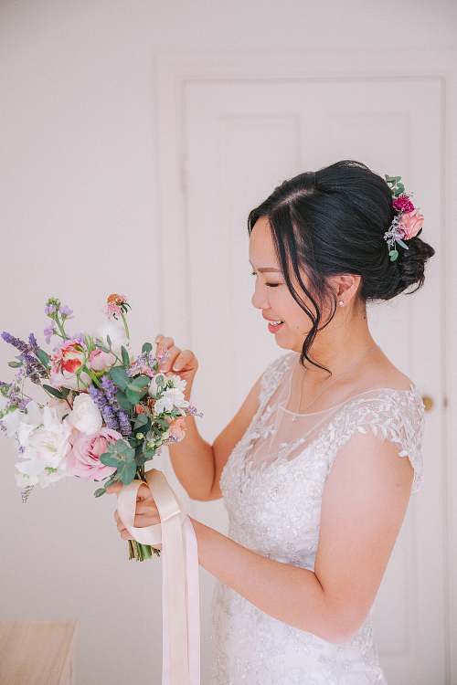 Bride Getting Ready