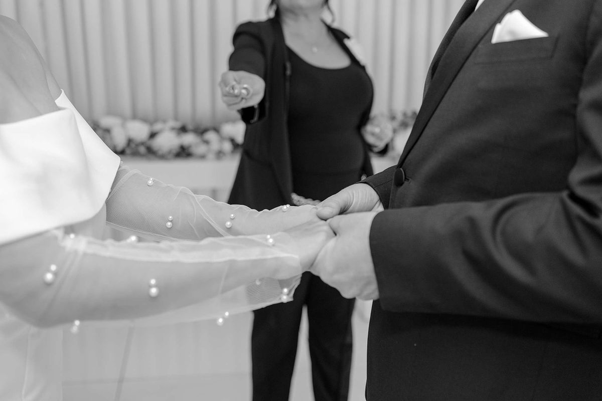 Wedding Ceremony at Little White Chapel, Las Vegas Nevada (Elopement)