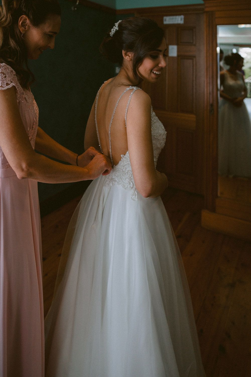 Bride Getting Ready