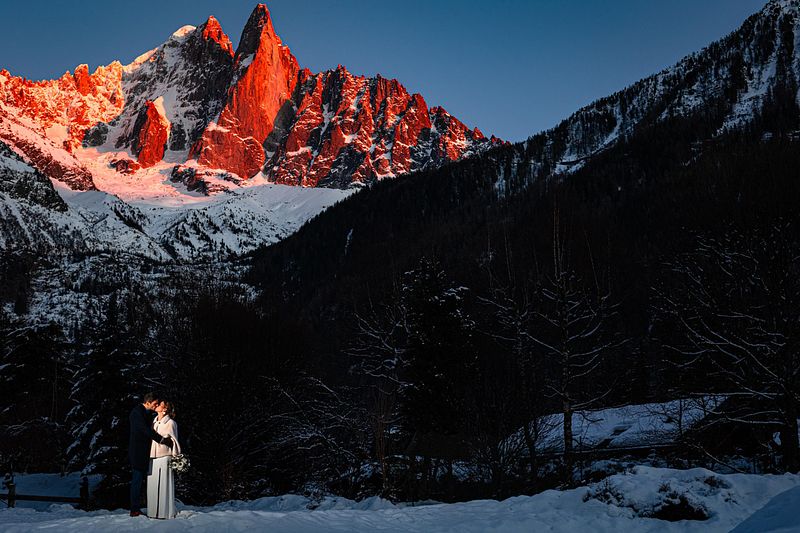 Mariage La Cabane des Praz - Chamonix Mont Blanc