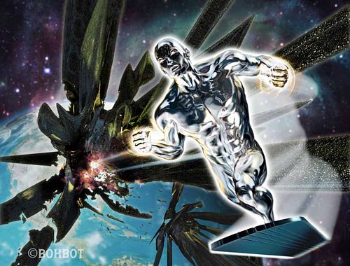 Silver Surfer display