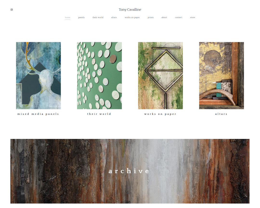 Portfolio de Tony Cavalline, artiste multimédia