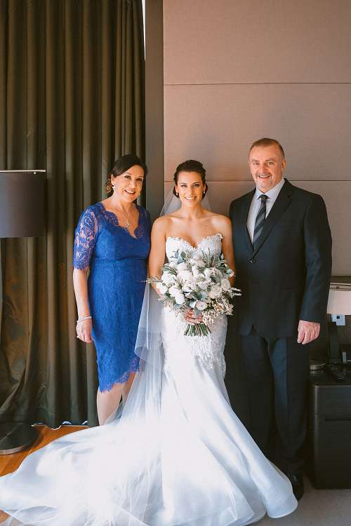 Bride Getting Ready