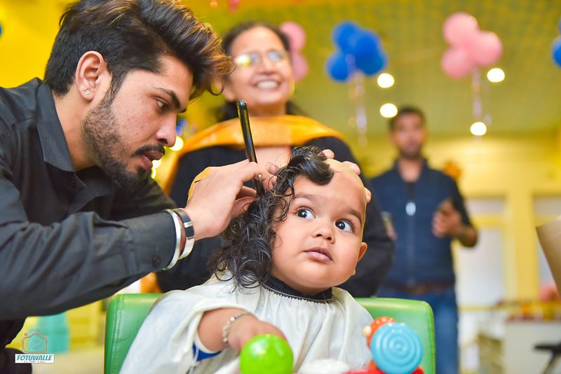 Kiaraa's Mundan Ceremony