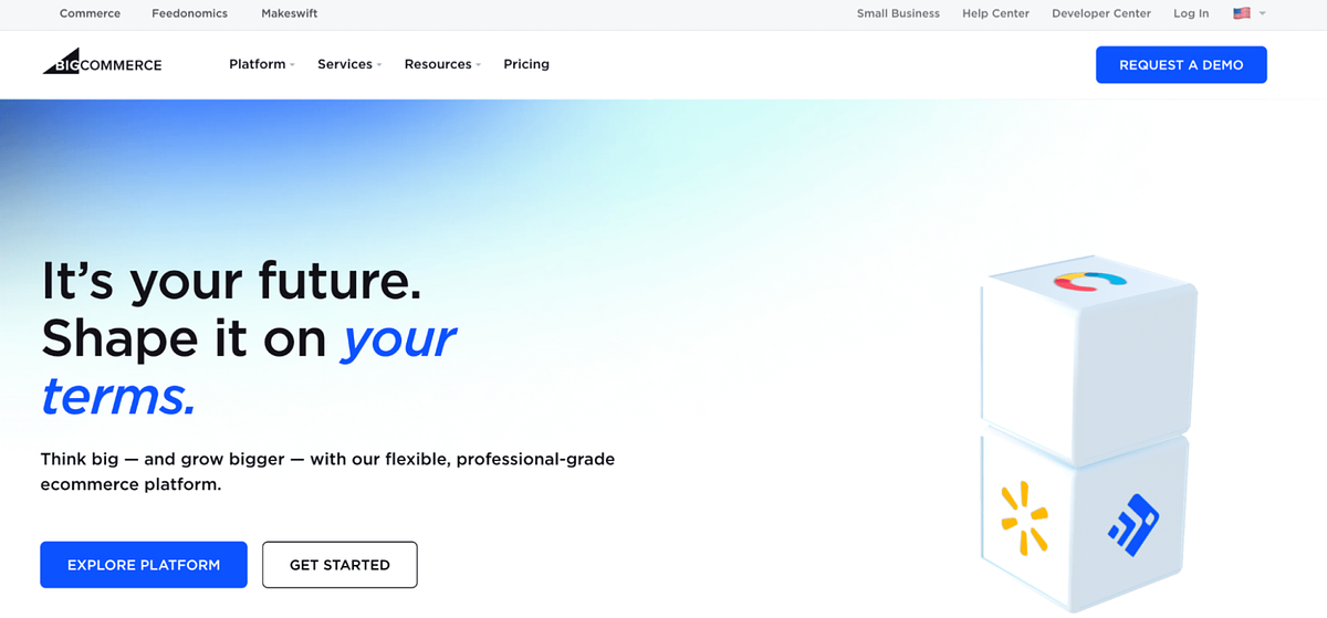 BigCommerce homepage image