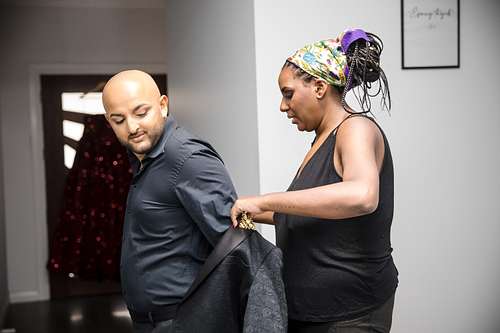 Bride Getting Ready