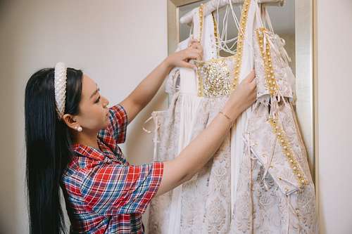 Bride Getting Ready
