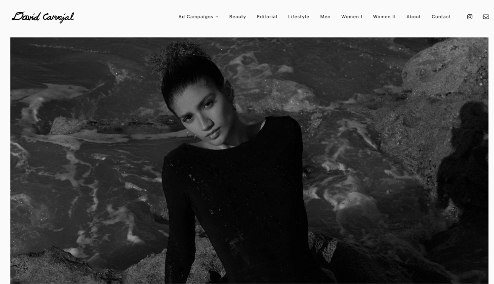 Site web du portfolio de David Carvajal