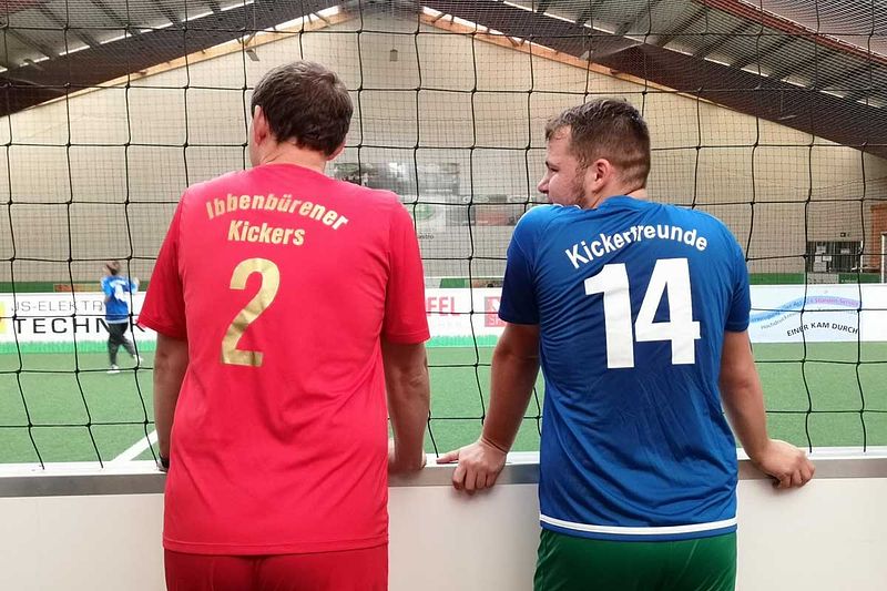 Mit Kickerfreunde Greven in der Soccerhalle