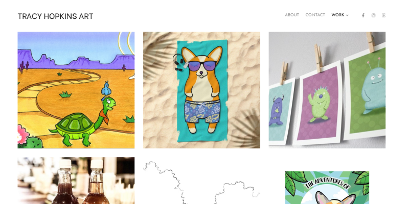 Mural template