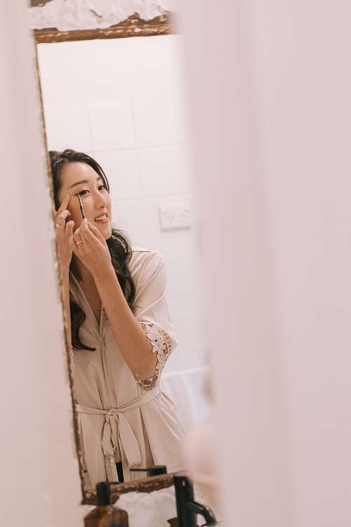 Bride Getting Ready