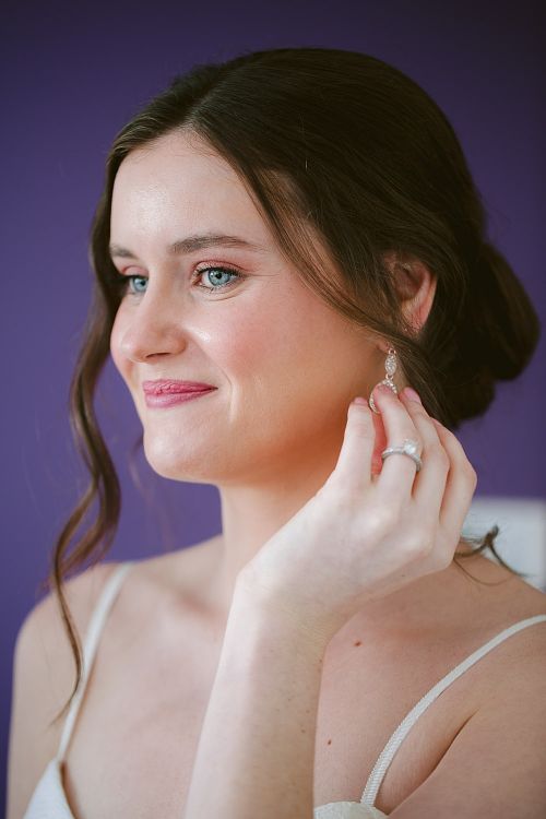 Bride Getting Ready