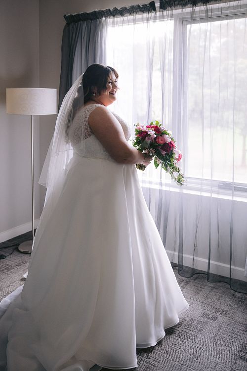Bride Getting Ready