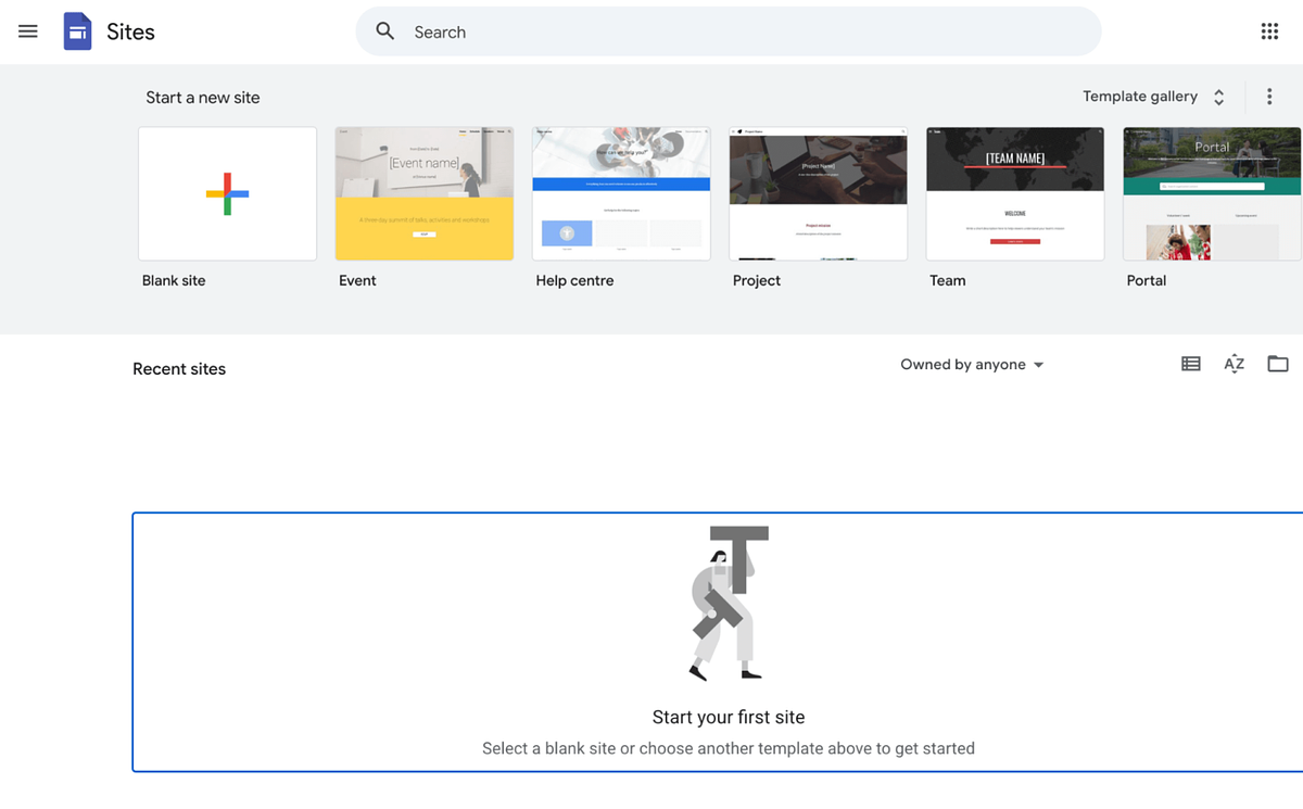 Immagine di Google Sites
