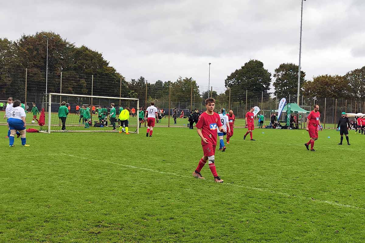 Teilnahme der Ibbenbürener Kickers am 3. Spieltag der Bunten Liga