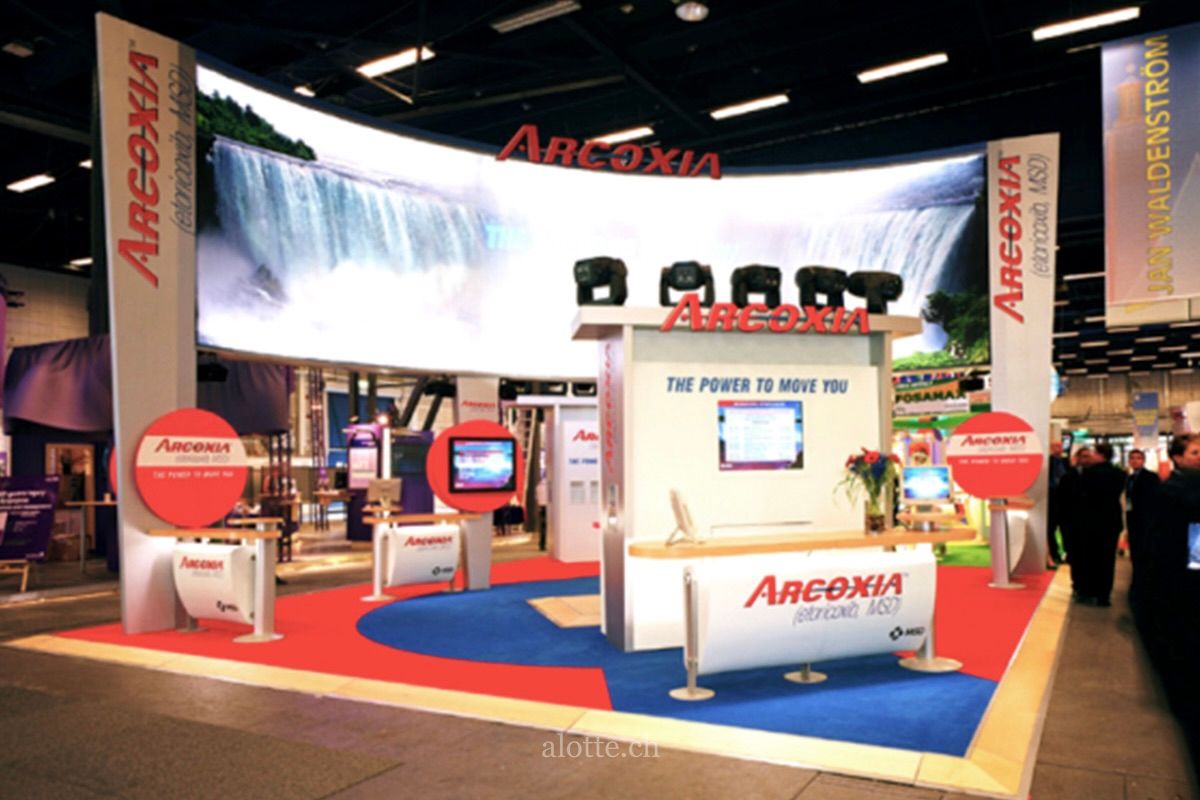 Merck MSD tradeshow booth in Stockholm EULAR | Martin Potter Photosound