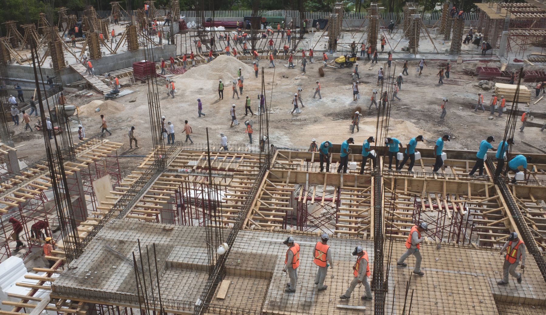 Time Lapse Construction - Isla Mujeres, Mexico