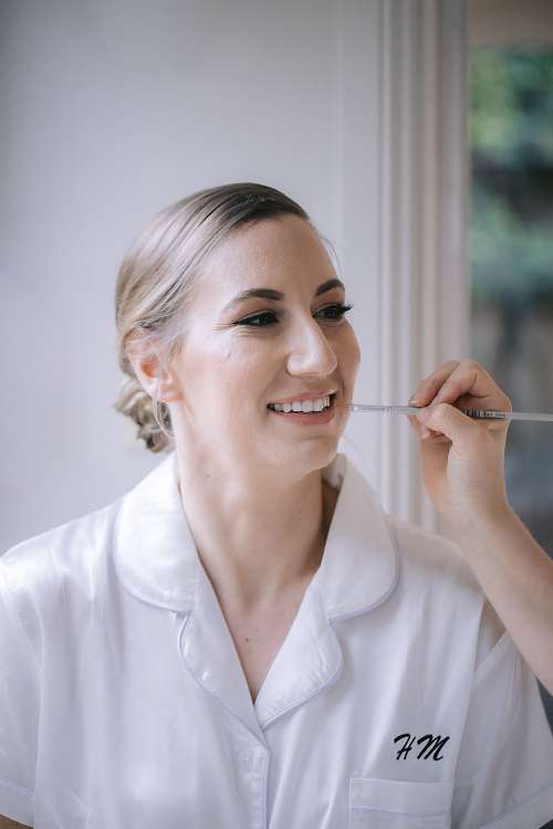 Bride Getting Ready