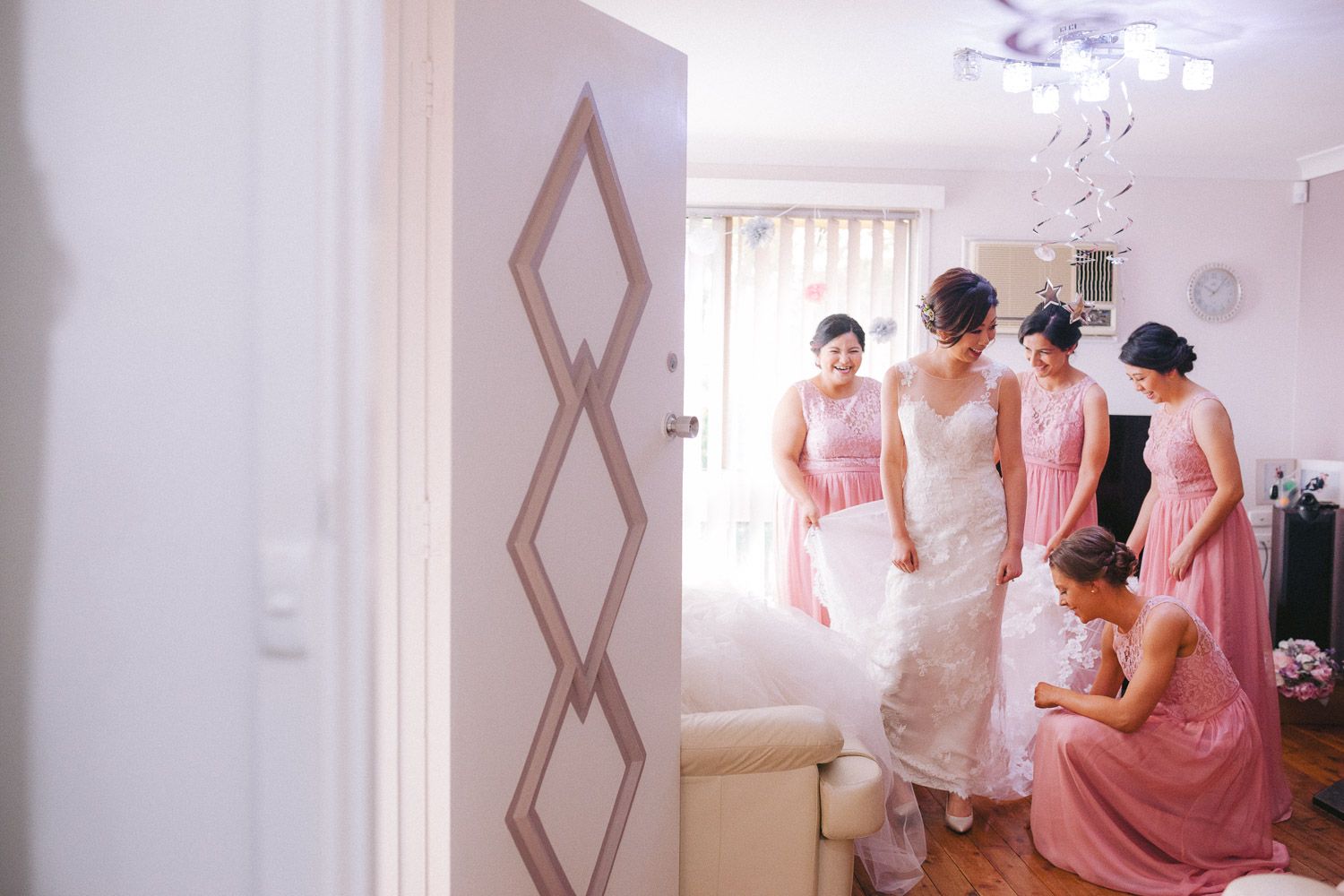 Bride Getting Ready
