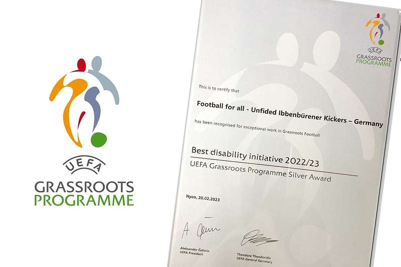 UEFA Grassroots Award für Ibbenbürener Kickers