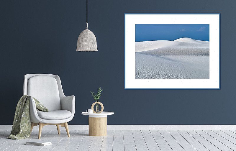 Gipsen Golven onder een Kobaltkoepel