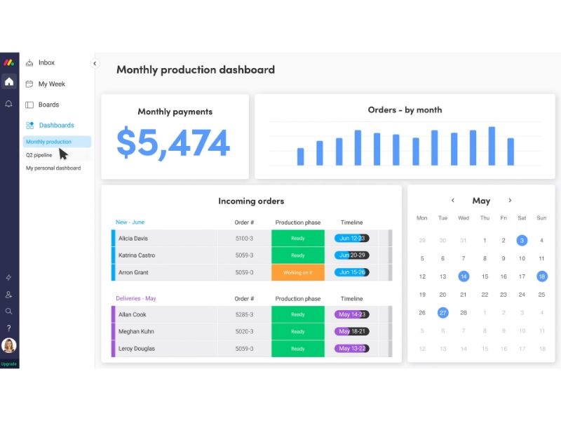 Moonday.com - Herramienta de gestión de proyectos