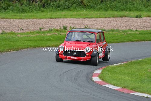 Austin Mini driven by Phil Worsley