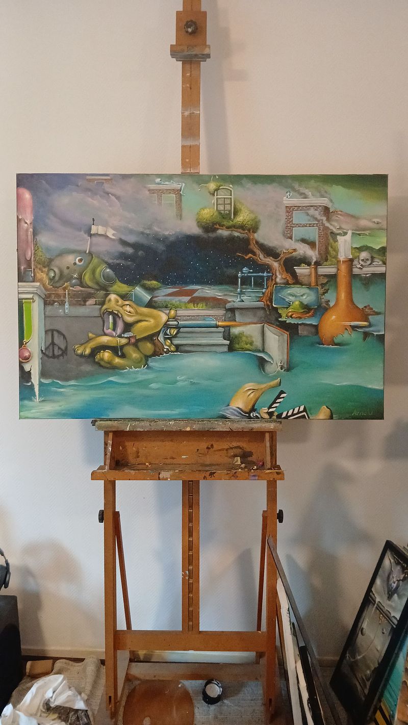 Arnold Janssen - The film set