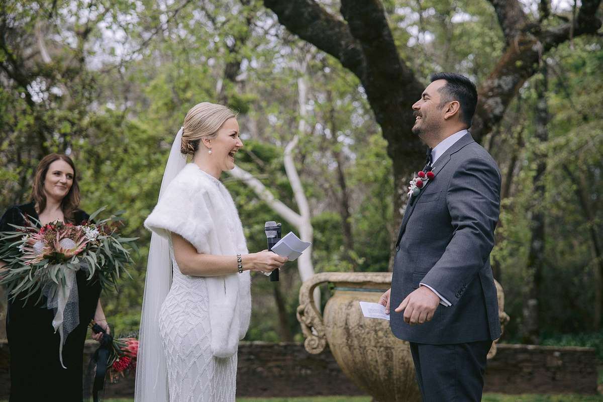 Wedding Ceremony at Everglades Historic House and Gardens