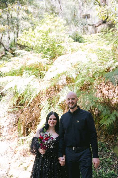 Sydney Elopement at Lennox Bridge, Blue Mountains