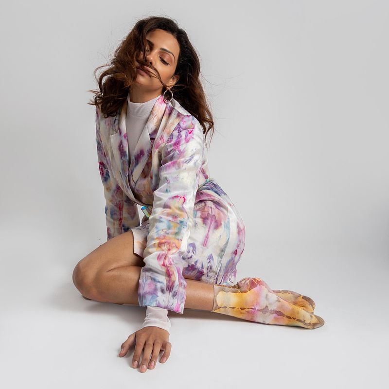 Rainbow Bubble Blazer