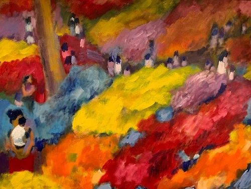 Market Scene, March 29, 2020