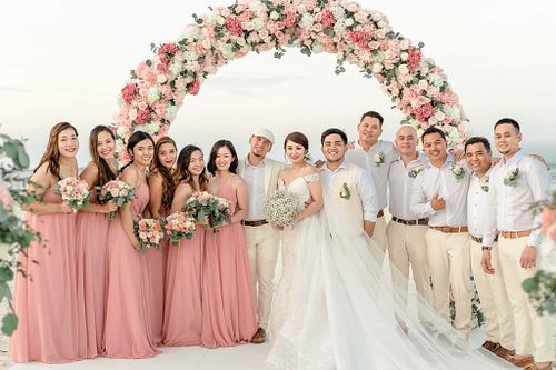 Nuah and Angel's Wedding in Maldives at Reethi Faru Resort by As