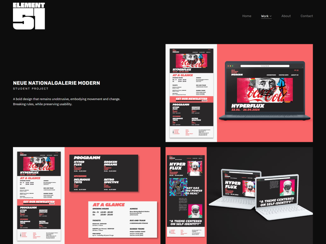 Elemento 51 - Portfólio de design web